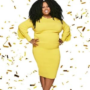 Bold and Bright Skirt/Blouse Set